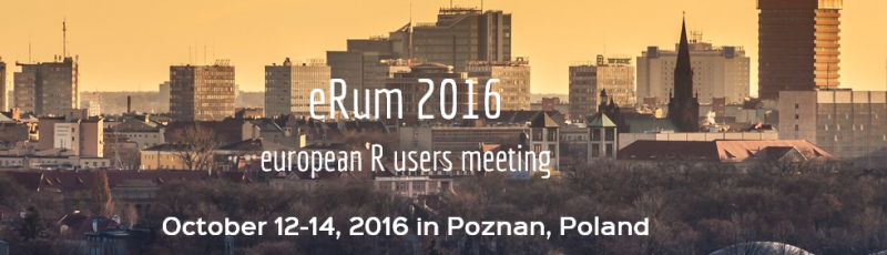 eRum 2016European R users meeting